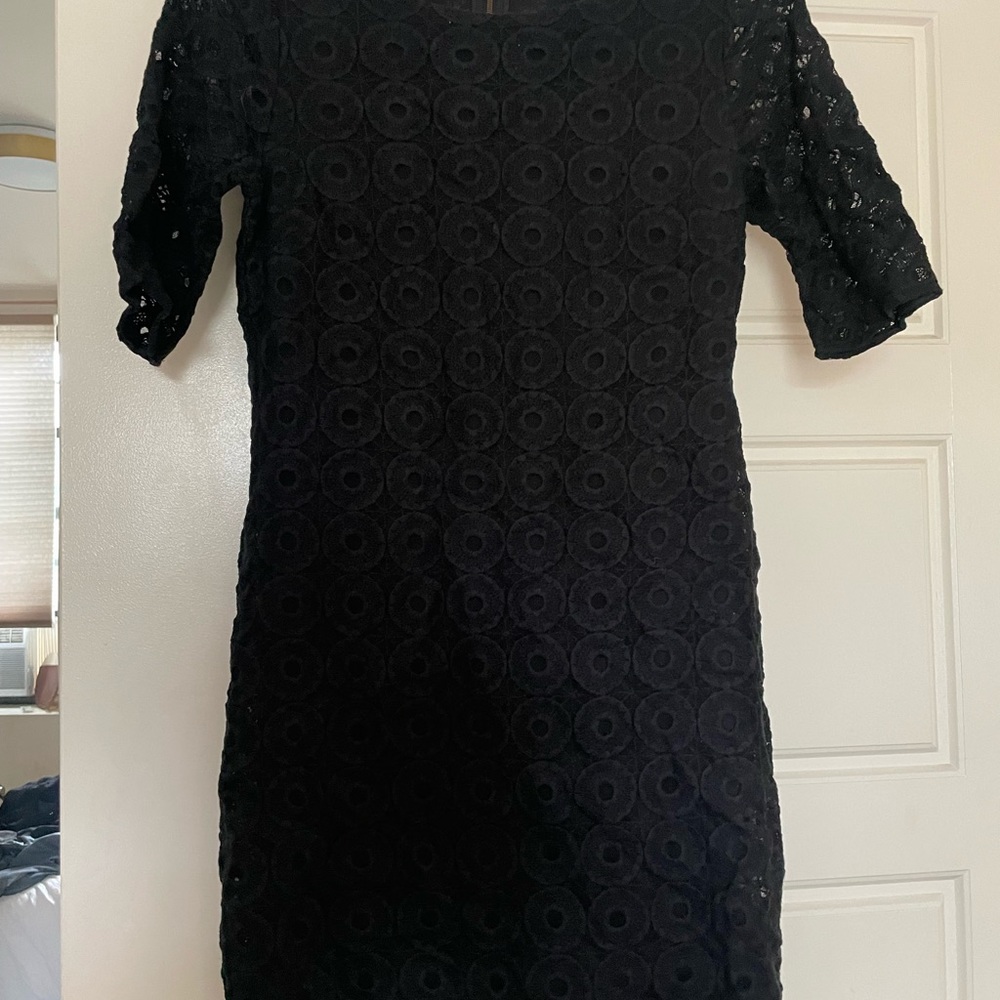 Banana republic black dress worn great condition size 4